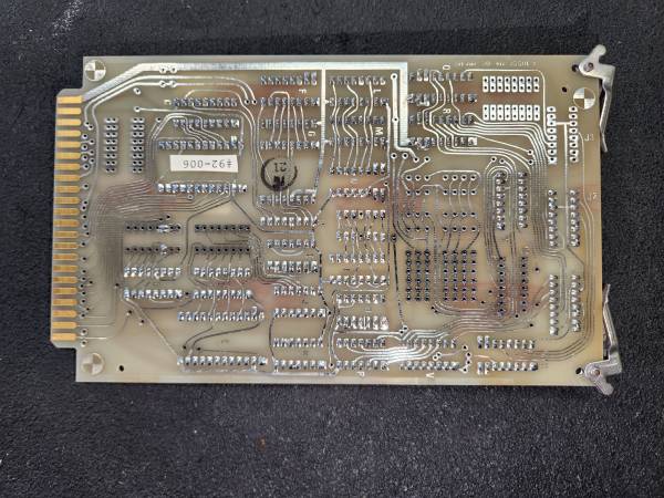 Picture of the bottom of a IO board from a birds eye view