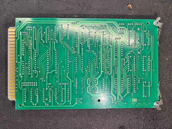 Picture of the bottom of a IO board from a birds eye view