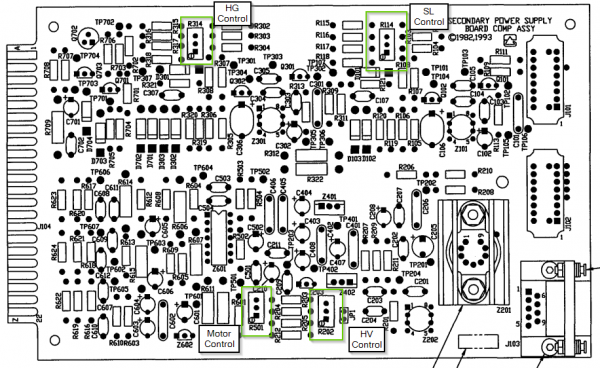 Secondary Power Supply - Potentiometer Control